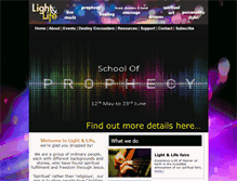 Tablet Screenshot of lightlife.org.uk